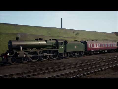 trains at Edge Hill Locomotive Shed - TSW2