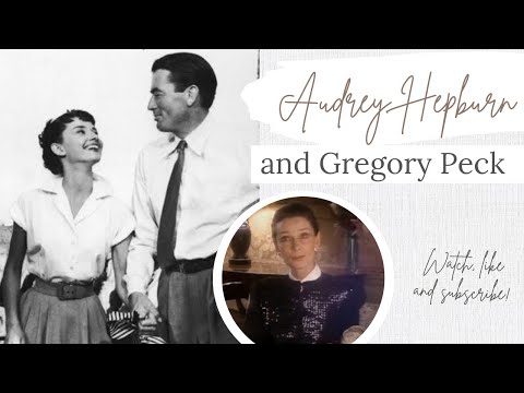 Audrey Hepburn and Gregory Peck talk about their movie Roman Holiday