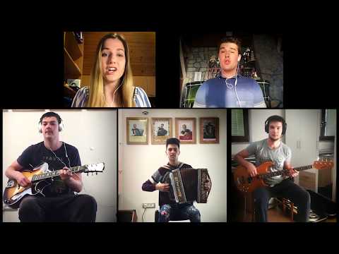 Ansambel Gašperja Brunskoleta: "CORONA COVER" Bloški smučar (Ans. Franca Miheliča).