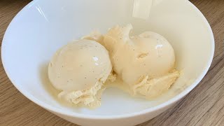 Vanilleeis mit der Eismaschine Elisa von Springlane selber machen - Selbstgemachtes Vanilleeis