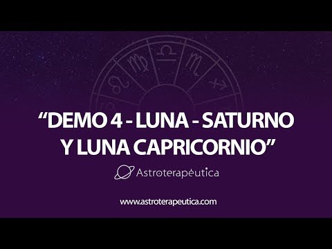 Moon-Saturn Class and/or Capricorn Moon - Pablo Flores Laymuns