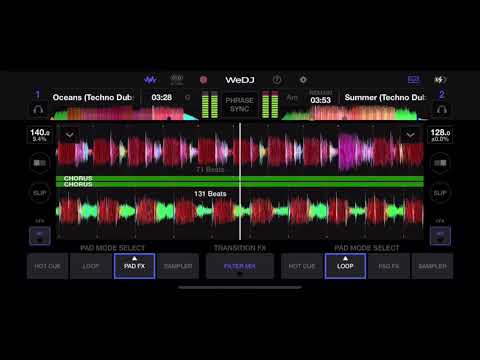Pioneer ddj 200 with WeDJ app