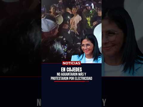 🥁 Cacerolazos y protestas sacudieron a Cojedes por apagones