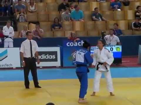 [JUDO] Junior European Judo Cup Berlin 2016 63kg  MULLENBERG Lisa (NED) vs ISENKO Anna (POL)