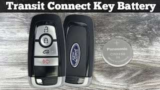 How To Replace 2019 - 2024 Ford Transit Connect Key Fob Battery, Change Replacement Remote Batteries