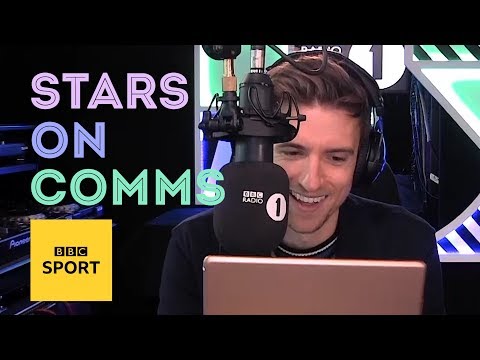 Radio 1's Greg James tries out football commentary - BBC Sport