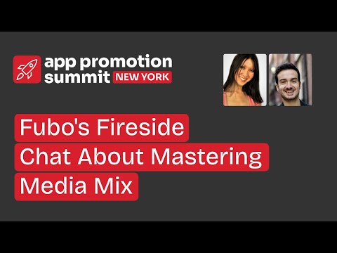 Fubo's Fireside Chat About Mastering Media Mix - YouTube