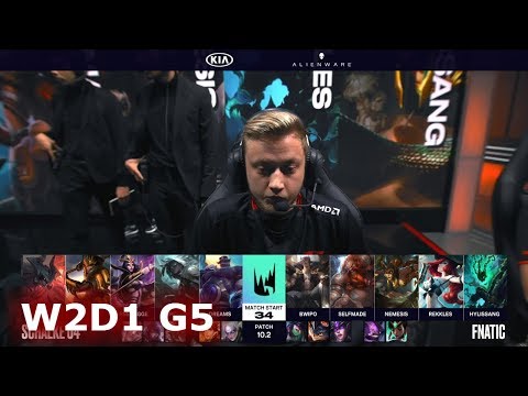 Schalke 04 vs Fnatic | Week 2 Day 1 S10 LEC Spring 2020 | S04 vs FNC W2D1