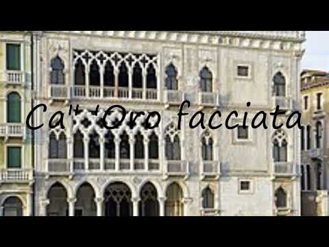 How to pronounce Ca" 'Oro facciata in Italian?