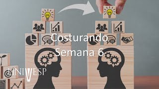 Aprendizagem e Gestão do Conhecimento - Costurando (Semana 6)