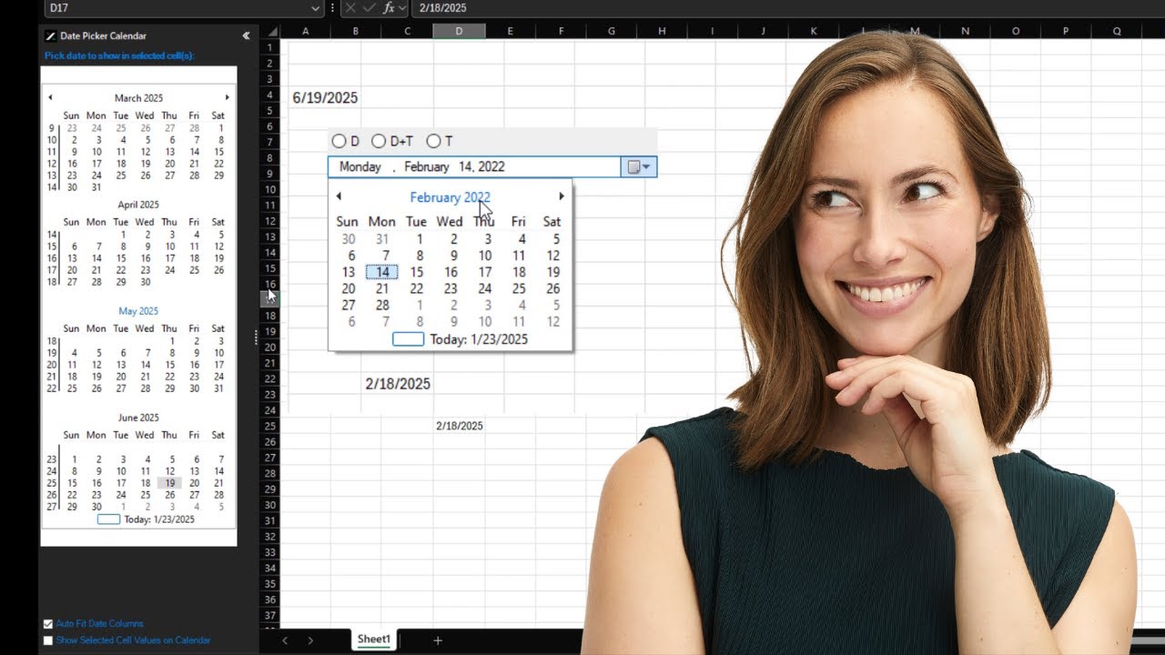 XLNavigator Excel Date Picker and Calendar - YouTube video thumbnail