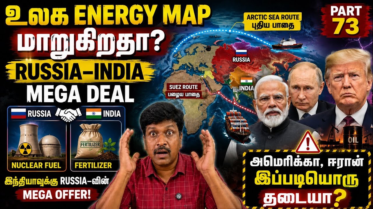 உலக Energy Map மாறுகிறதா? Russia–India Mega Deal அமெரிக்கா, ஈரான் இப்படி?