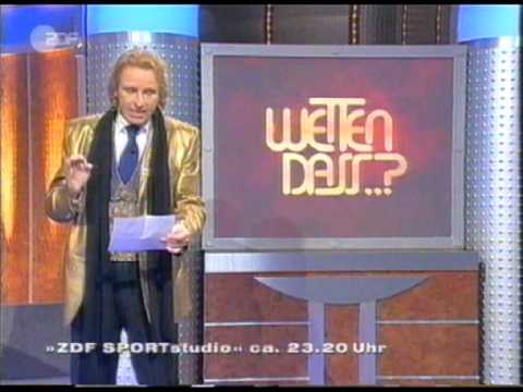 ZDF Wetten Dass (132) aus Dresden 15.12.2001 9v10