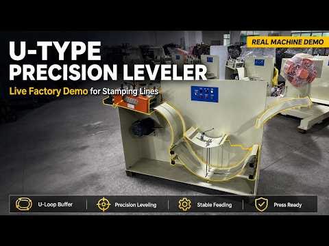 U-Type leveler operation video thumbnail