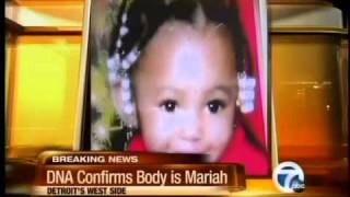 DNA confirms dead girl is Mariah Smith