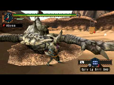 ┌MHFU-MHP2G┘ ~Trainingsschool~ Gravios [SnS] [1:06min]