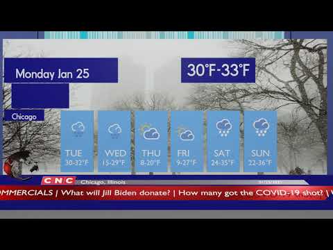 Weather Forecast Chicago, Illinois  ▶ Chicago weather Forecast and local news 01/25/2021