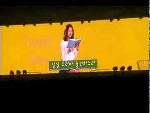 [Fancam] 091219 SNSD - Video"SNSD Diaries"@The 1st ASIA TOUR CONCERT in Seoul