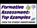 Formative Assessment Examples