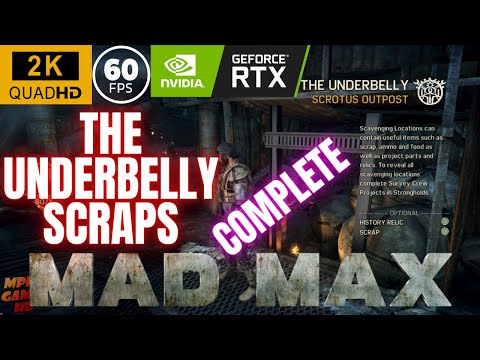 Mad Max | THE UNDERBELLY SCRAPS | 1440p@60ᶠᵖˢ ᴴᴰ ✔