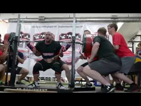 Amit Sapir @ 196 lbs | 766 Squat & 1791 Total | Powerlifting Performance #powerlifting