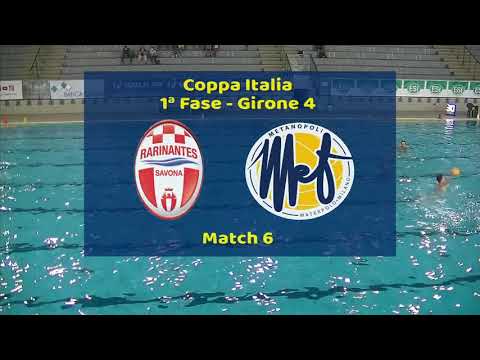 Coppa Italia: CaRiGe Savona - Metanopoli 18-9