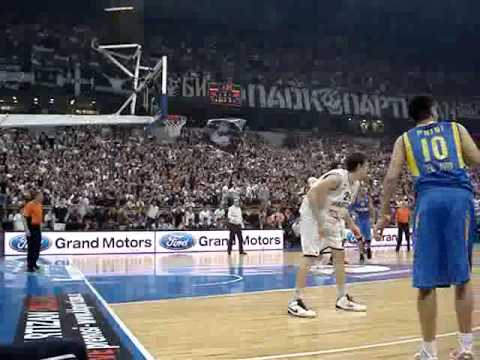 Partizan - Maccabi - TOP8 30.03.2010 - Gde God TI Da Igras 2.avi