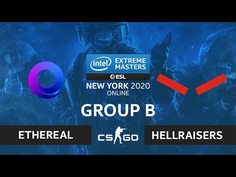 CS:GO - HellRaisers vs ETHEREAL [Dust2] Map 1 - IEM New York 2020 - Group B - CIS