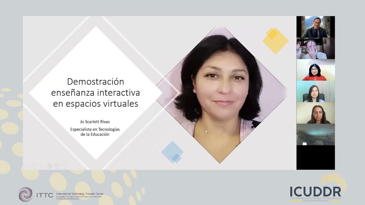 Interactive Teaching on a Virtual Platform