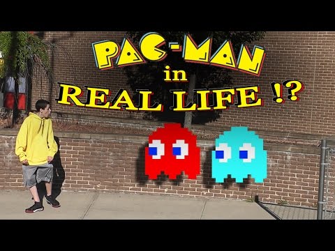 PAC-MAN in REAL LIFE !?