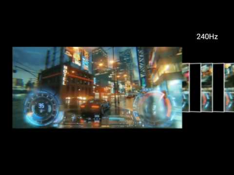 Sharp AQUOS Zero 2 240Hz vs 60Hz Comparison