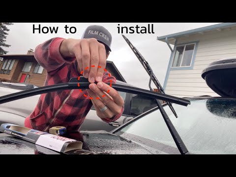 How to Install Bosch Windshield Wiper Blades - ICON DirectConnect Tutorial Toyota Highlander