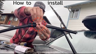 ★★★★★ How to Install Bosch Windshield Wiper Blades - ICON DirectConnect Tutorial Toyota Highlander