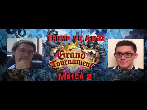 Trump vs Amaz with The Grand Tournament Cards Round two