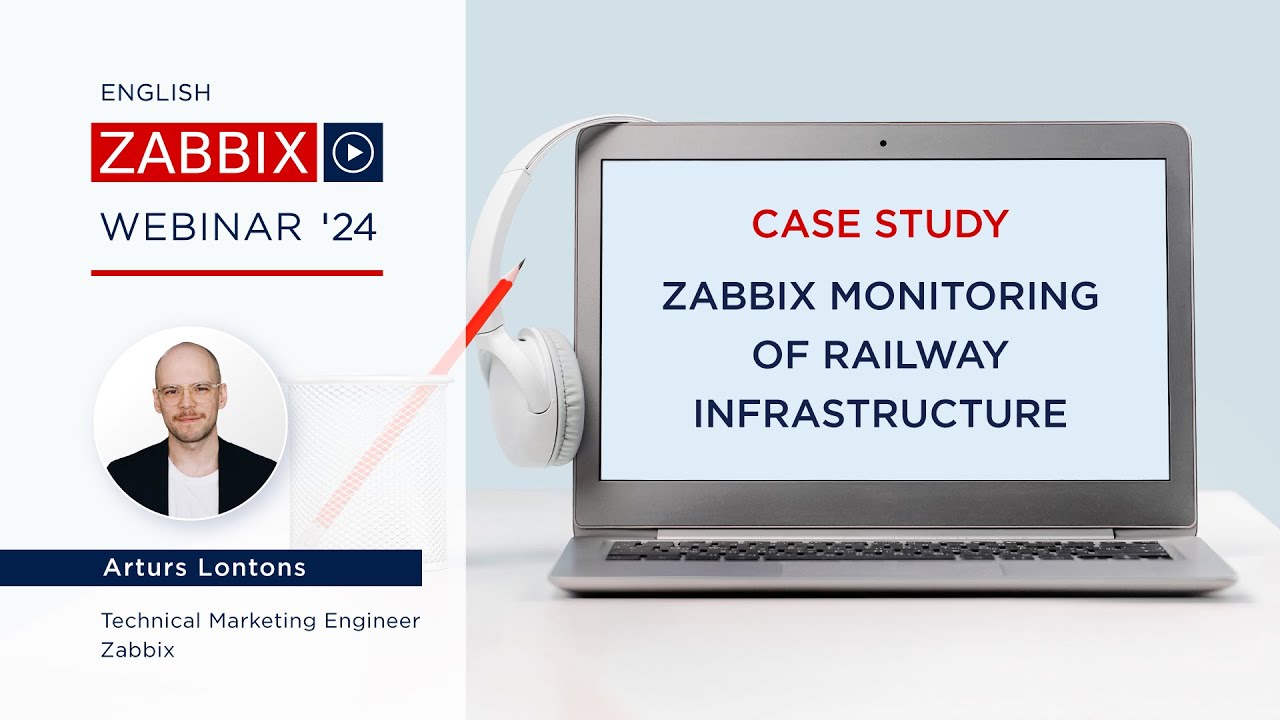 Case study: Zabbix monitoring of railway infrastructure