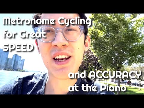 Metronome Cycling for Great SPEED and ACCURACY at the Piano