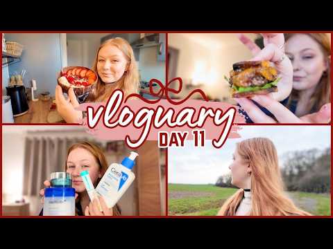 VLOGUARY | DAY 11 — Homemade Açai Bowls, Muddy Dog Walks & ViRAL Sweet Potato Sliders!