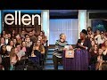 Ellen Asks the Audience Questions About Her Talk Show