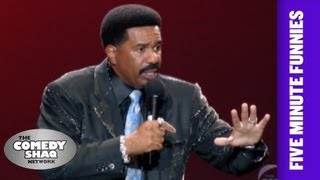 Steve Harvey⎢You Don&#39;t Know The Real Steve Harvey⎢Shaq&#39;s Five Minute Funnies⎢Comedy Shaq