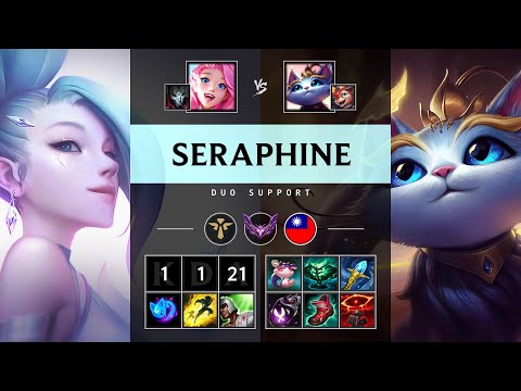 Seraphine Support vs Yuumi - TW Master Patch 14.24
