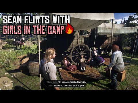 Sean the master seducer || RDR2 Camp Encounter