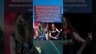 Black Label Society’s song In This River was wrote for Dimebag Darrell