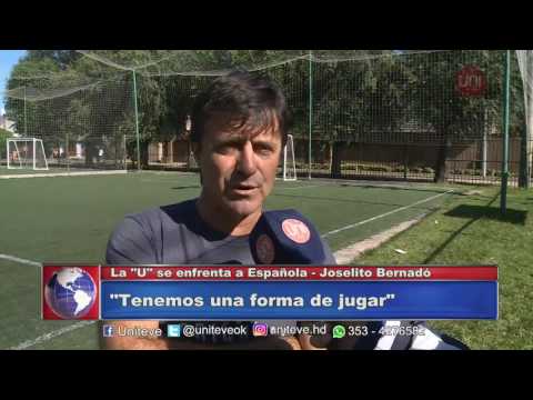 Universitario se enfrenta a Española.