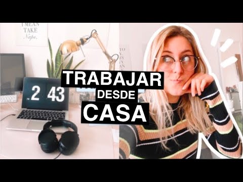 TRABAJAR desde CASA: Cómo organizarse y ser más productiv@