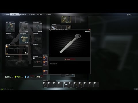 Lab. key. Testing area (weap.) Unlock location (Escape From Tarkov)