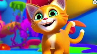 🎶 Música: O Gatinho Diz Miau Miau | Música infantil 2025 | Canção para crianças 🎵