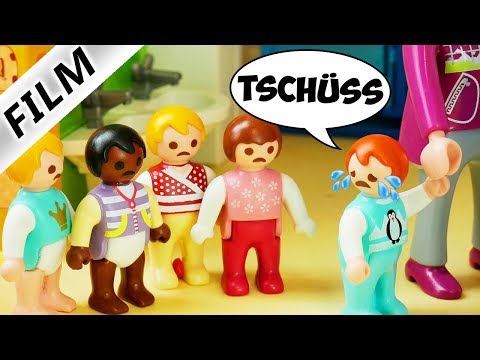 Playmobil Film deutsch EMMA MUSS IN DIE SCHULE - Kitakind wird Schulkind | Kinderfilm Familie Vogel