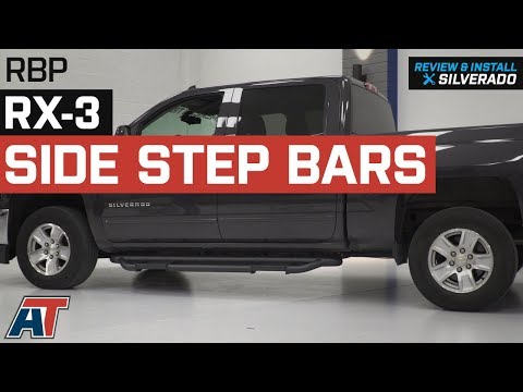 2007-2018 Silverado RBP RX-3 Side Step Bars - Black Crew Cab Review & Install