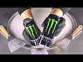 Monster Energy Drink Experiment Making Drinks To Ultra Cold Ice Cream ASMR Ice Cream Rolls 芋泥