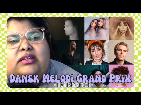 Dansk Melodi Grand Prix 2023 🇩🇰 My First Reaction | ESC 2023 | Lili Loves